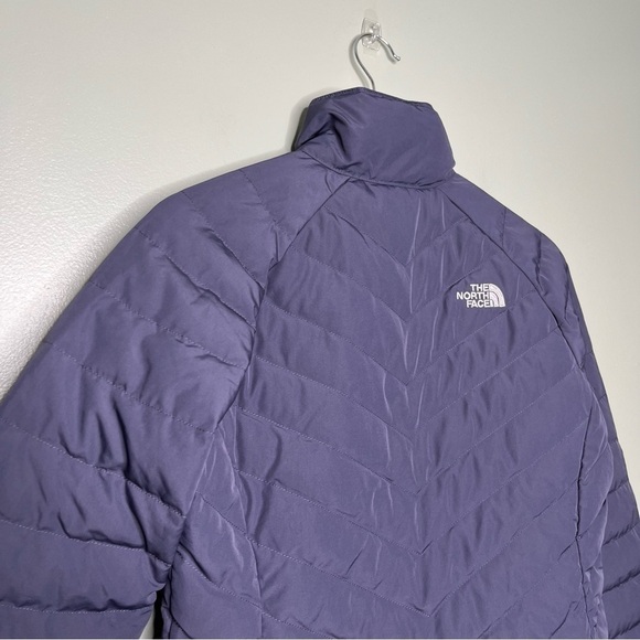 The North Face Women’s 550 Flare Goose Down Full Zip Jacket Dark Purple Blue XS‎ - Picture 5 of 12